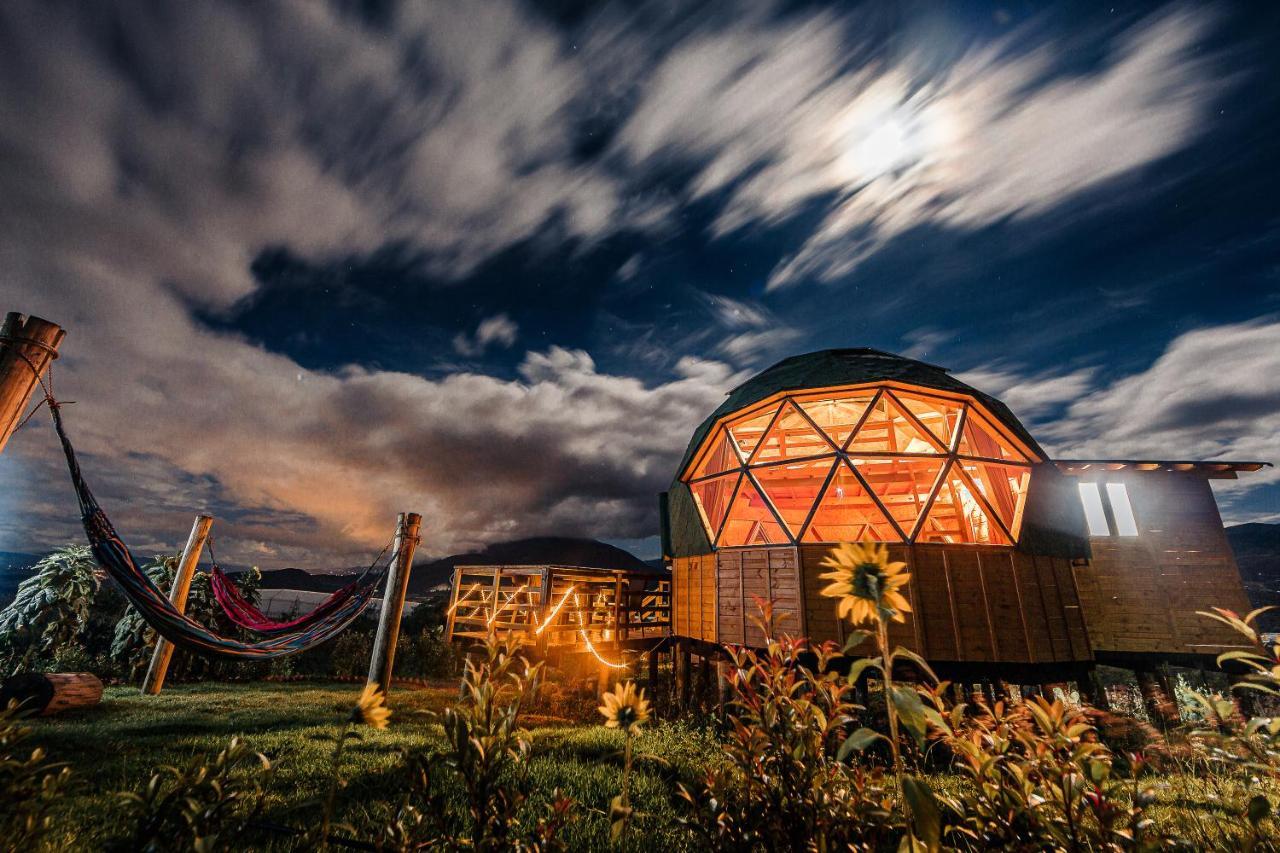 Los Nopales Glamping Sachica Exterior photo