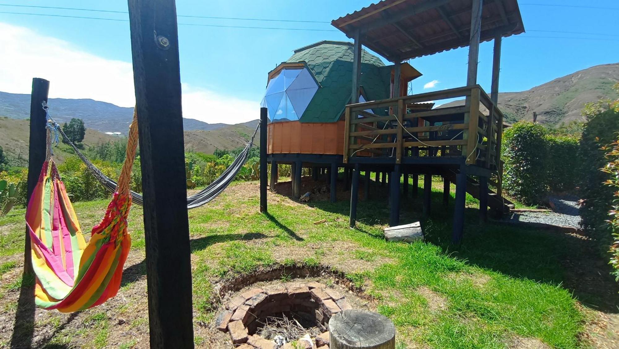 Los Nopales Glamping Sachica Exterior photo