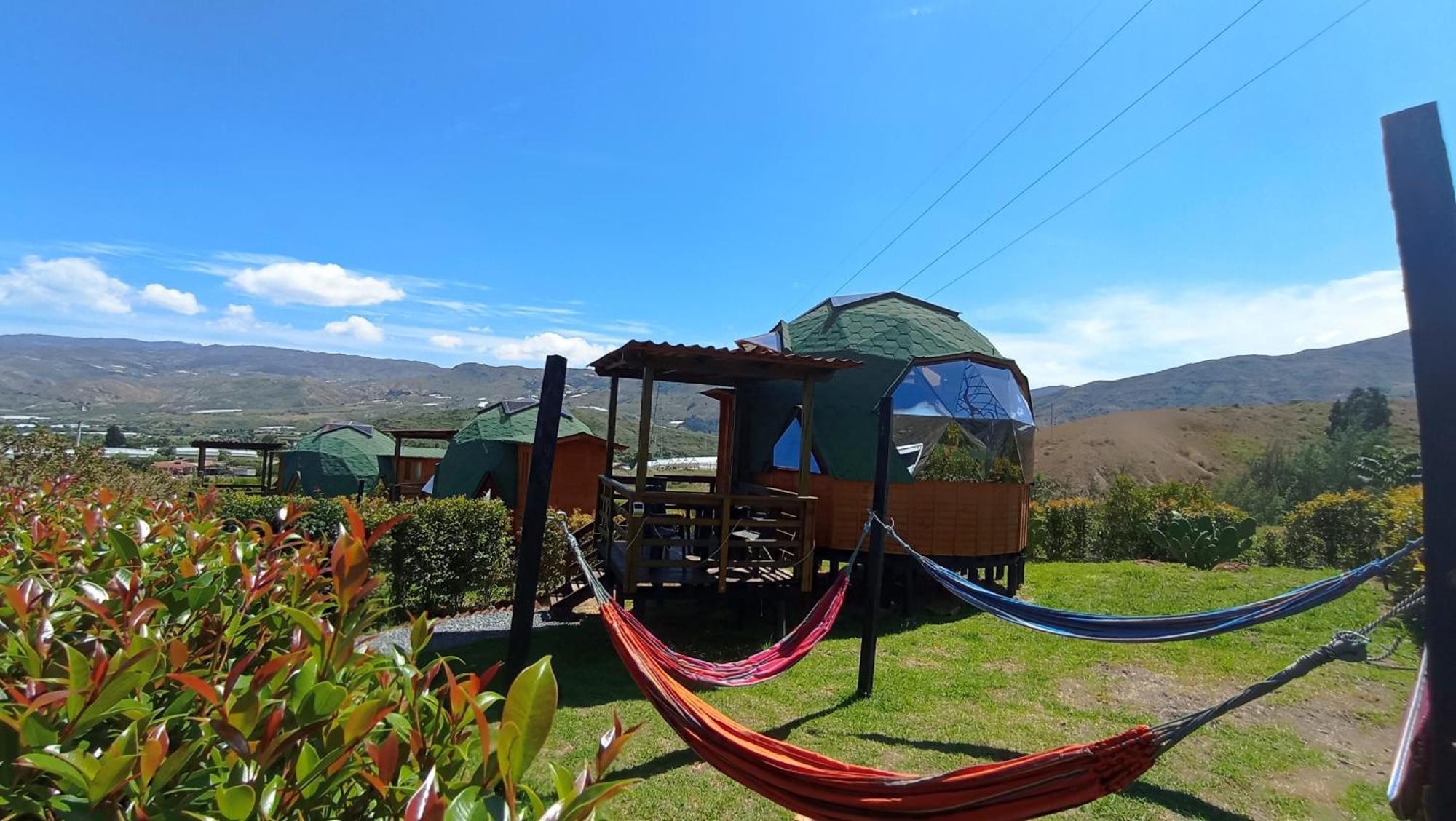 Los Nopales Glamping Sachica Exterior photo